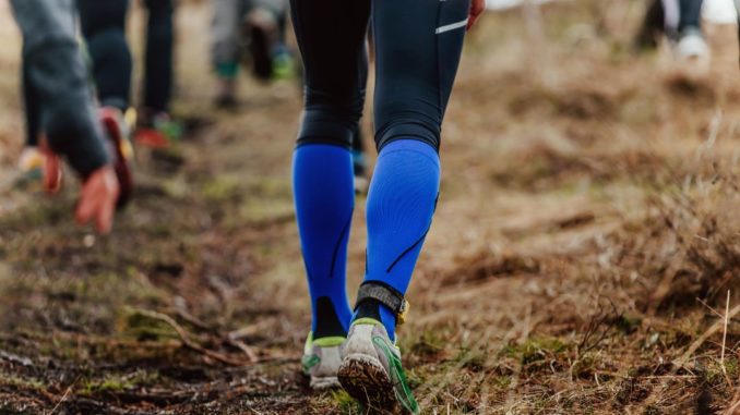Chaussette de compression pour le sport